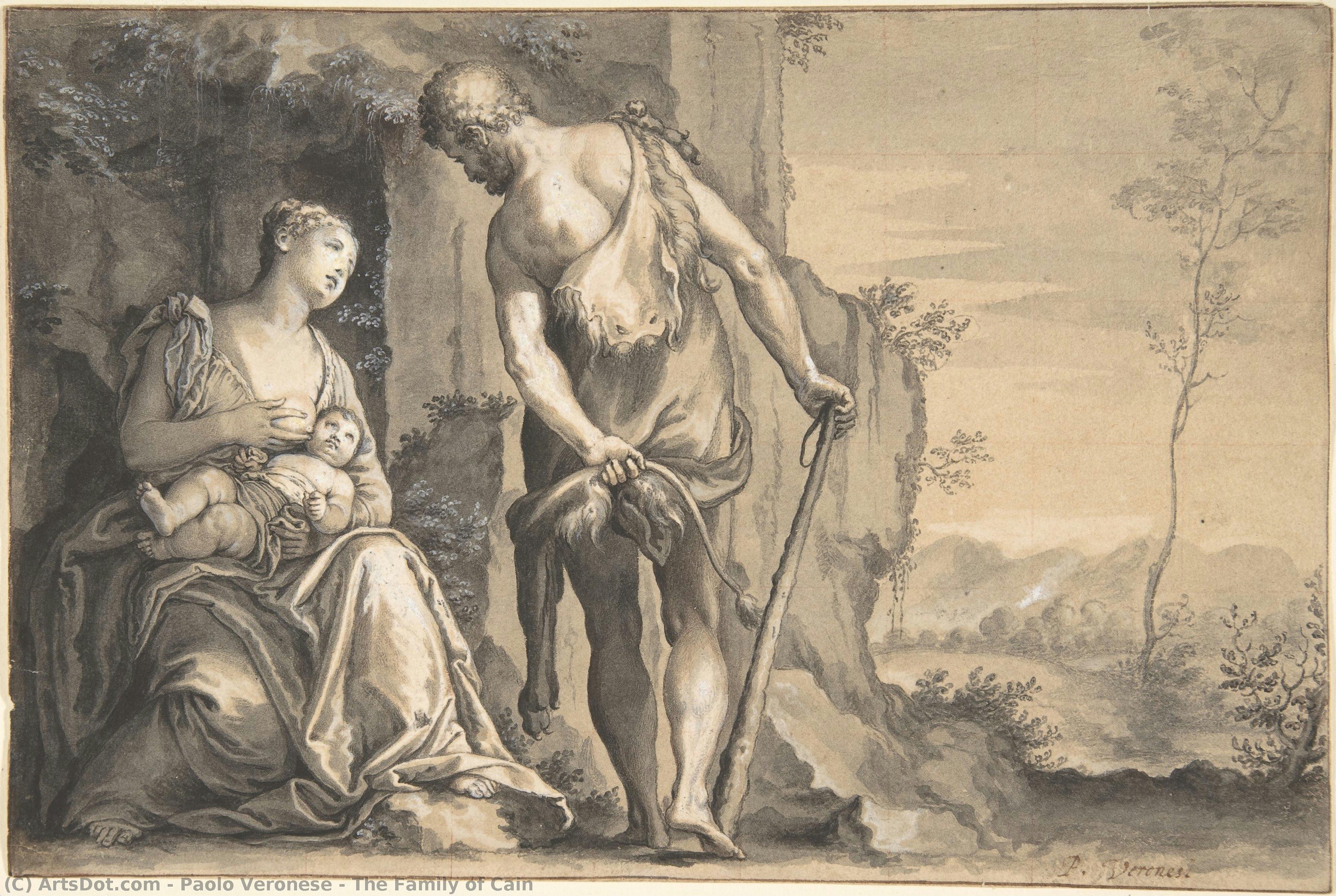 The Family Of Cain — Paolo Veronese