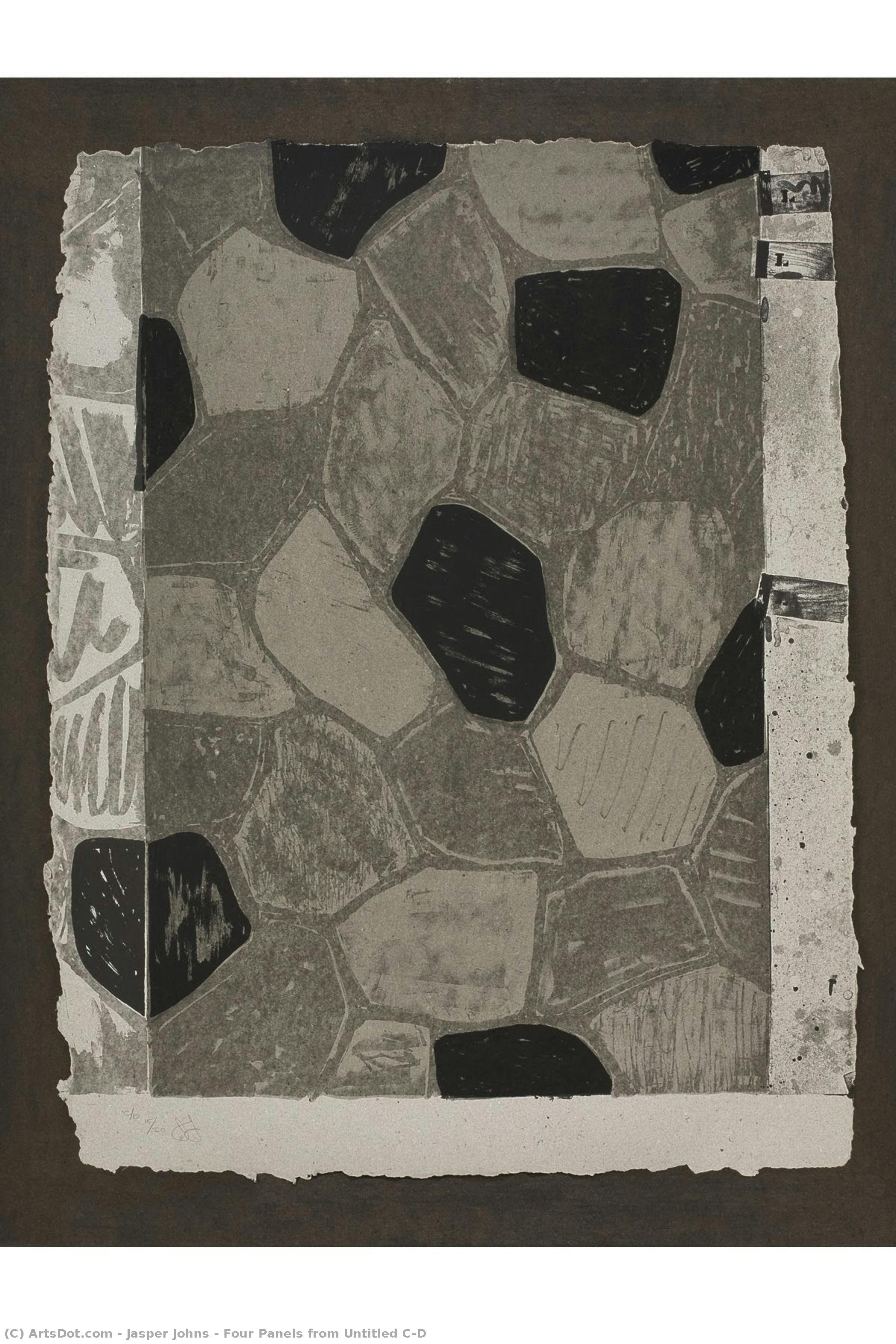 Four Panels From Untitled C/d — Џаспера Џонса