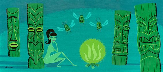The Lonely Goddess — Josh Agle (shag)