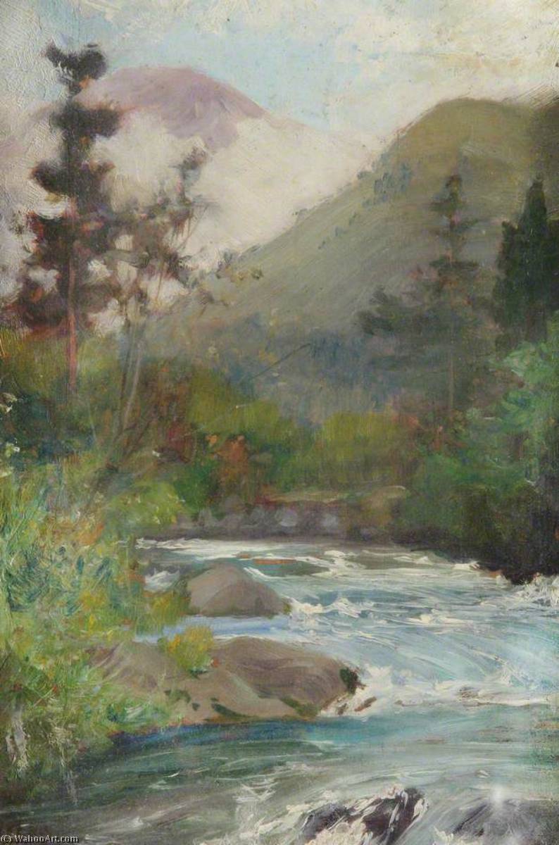 A Japanese Sketch — Alfred East