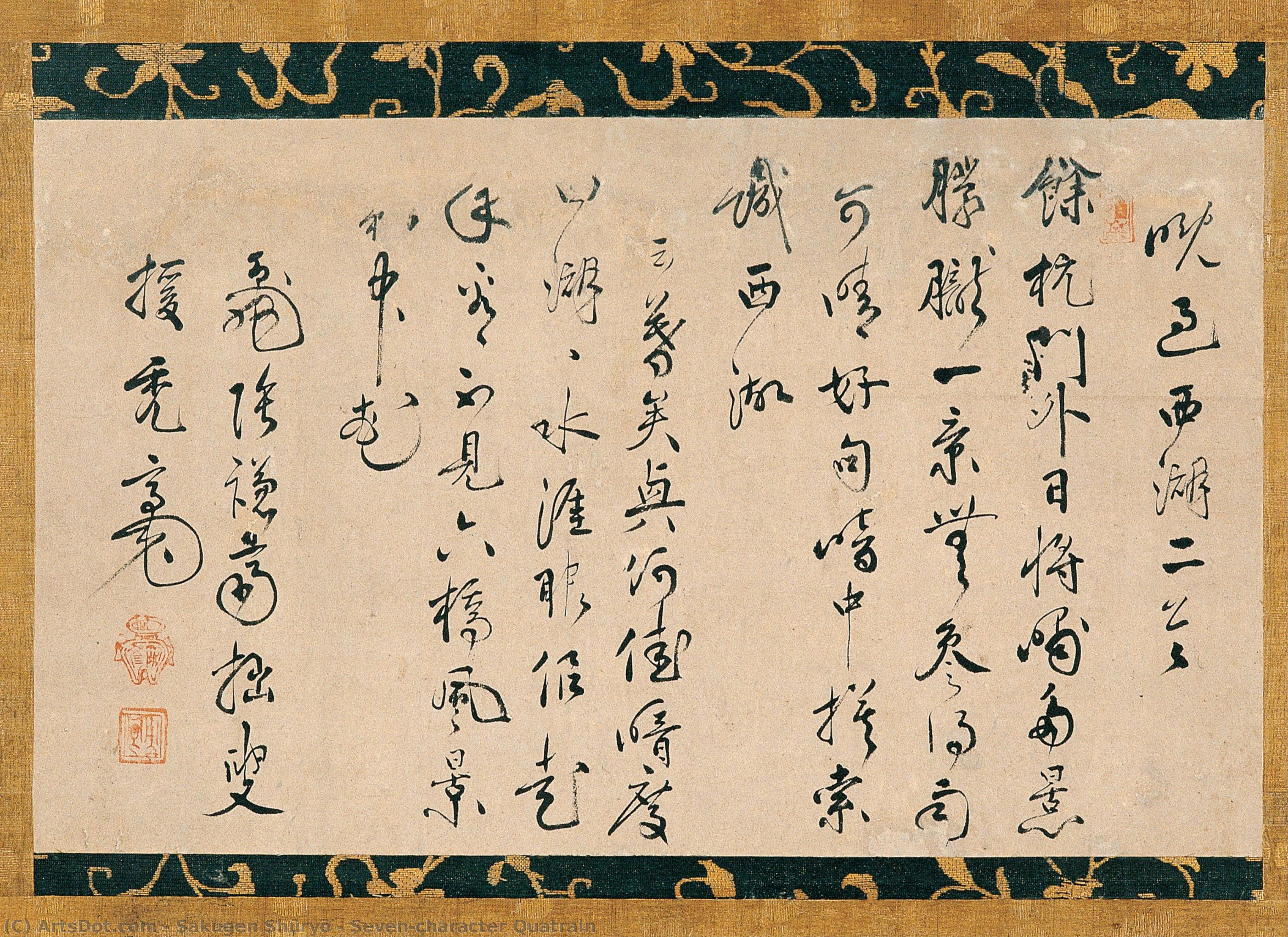 Seven-character Quatrain — Sakugen Shūryō