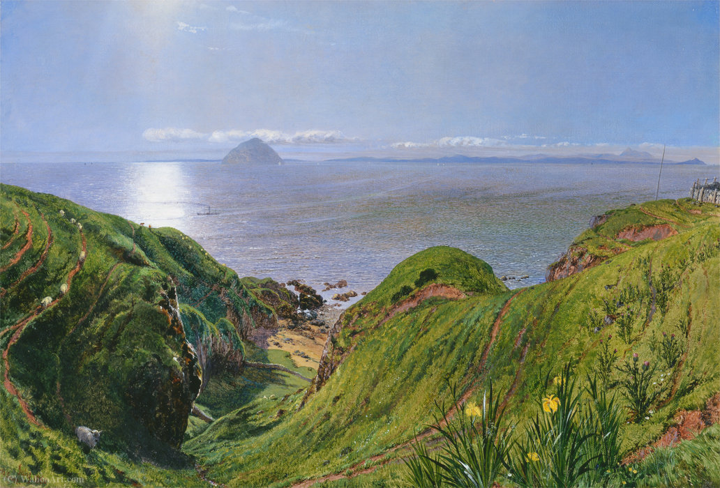 Ailsa Craig — William Bell Scott