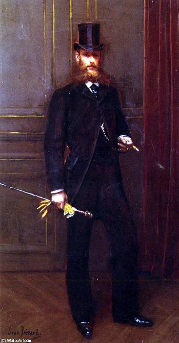 Portrait D'un Homme Élégant — Jean Georges Béraud
