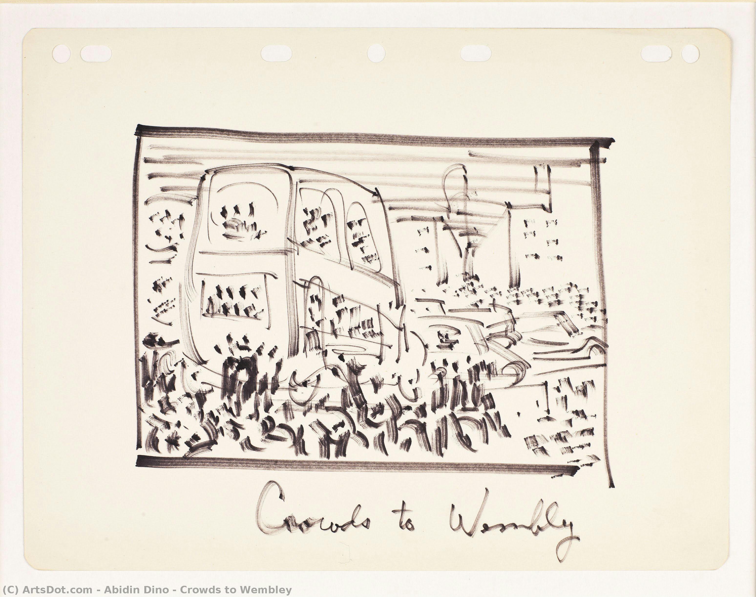 Crowds To Wembley — Abidin Dino