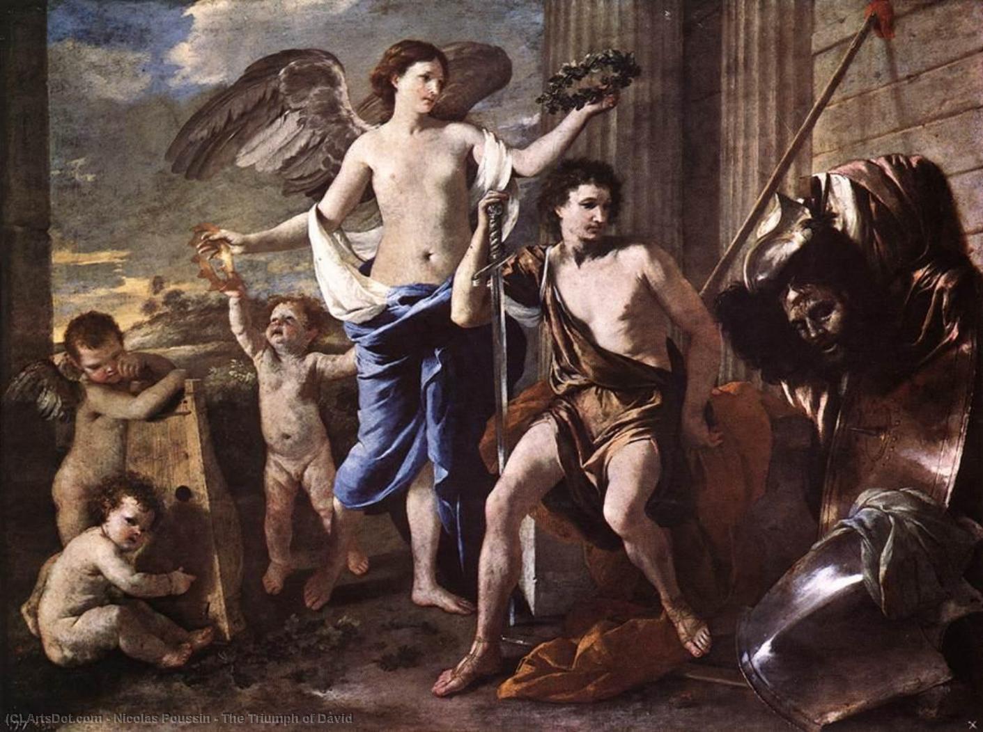 The Triumph Of David — Nicolas Poussin