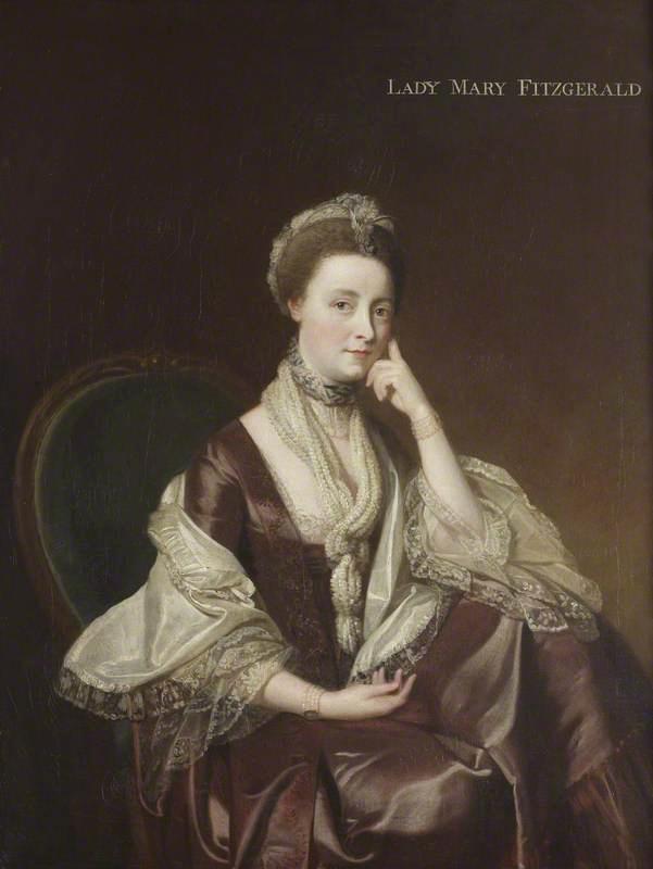 Lady Mary Fitzgerald — Johann Zoffany