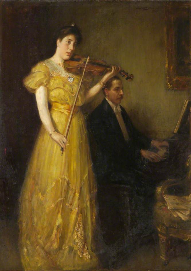 J. G. Burnett And Mrs Burnett — Douglas Strachan