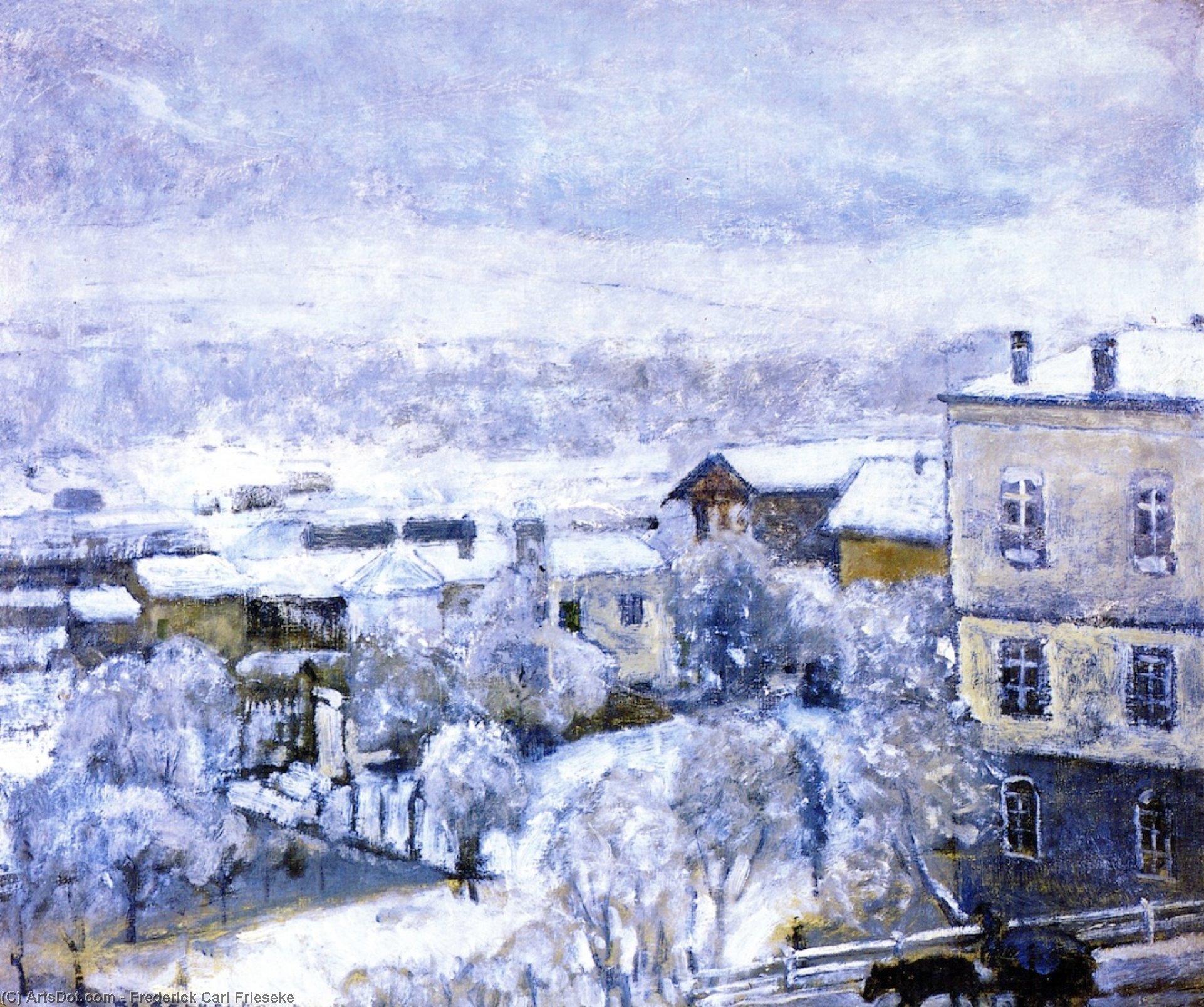 Winter Landscape — Frederick Carl Frieseke