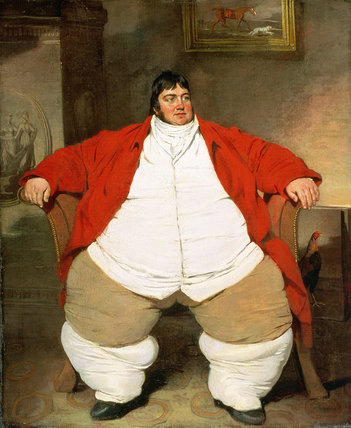 Portrait Of Daniel Lambert — Benjamin Marshall