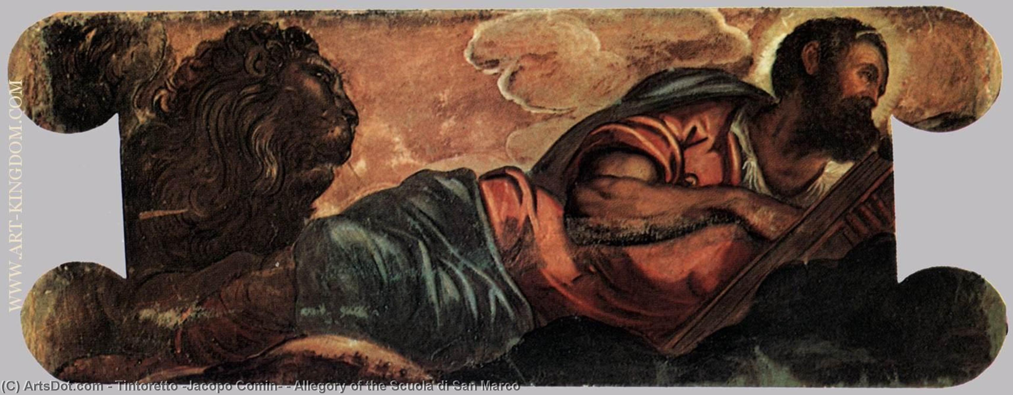 Allegory Of The Scuola Di San Marco — Jacopo Tintoretto
