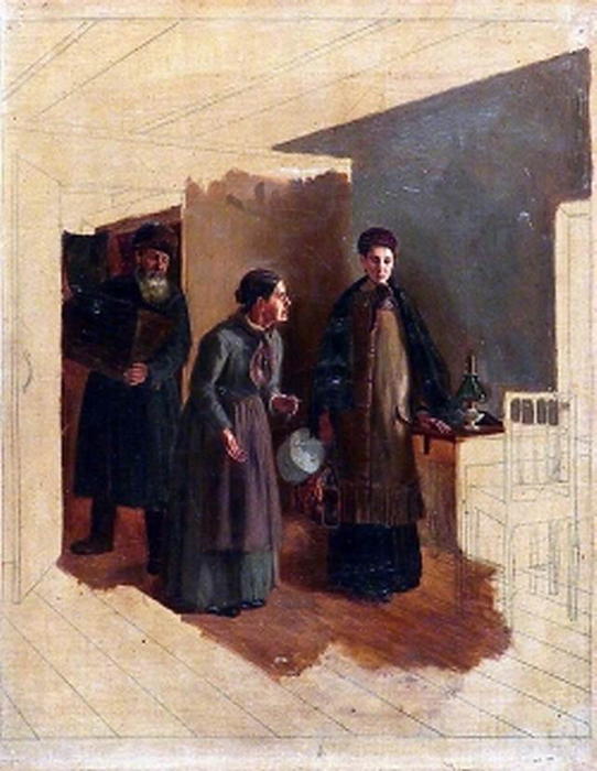 The Arrival Of Rural Teachers — Vasily Grigoryevich Perov