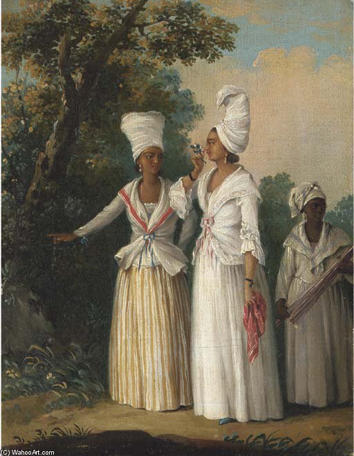 Flower Girls Of Dominica — Agostino Brunias