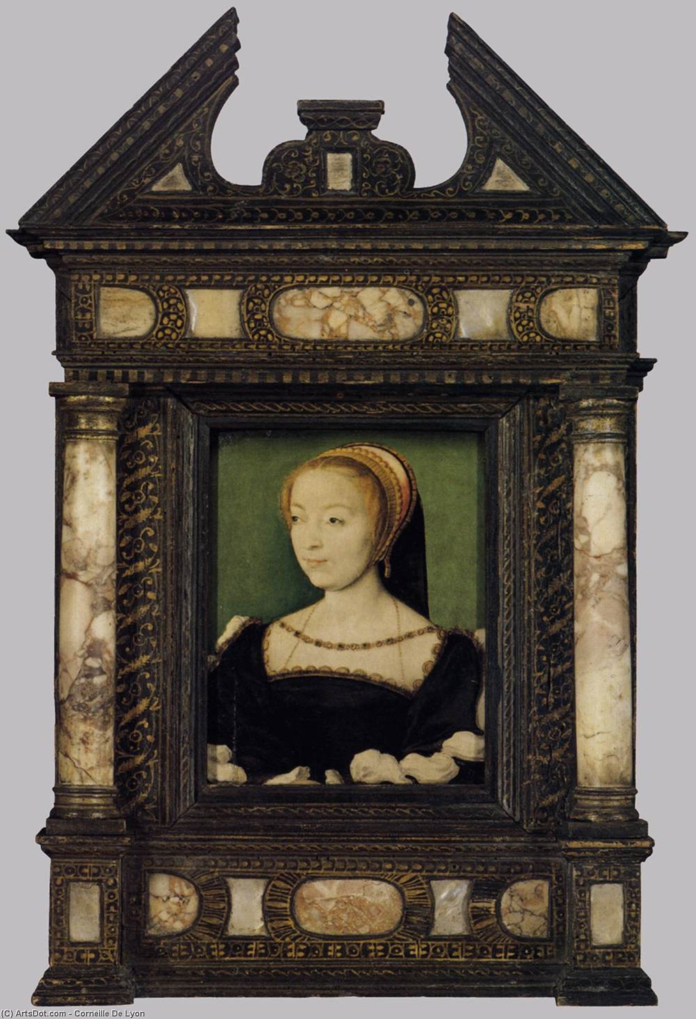 Portrait Of Louise De Rieux — Corneille De Lyon