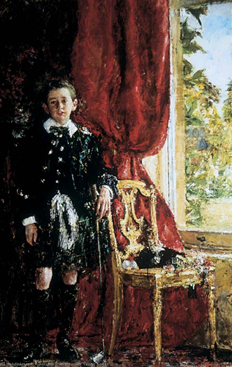 The Young Golfer — Antonio Mancini