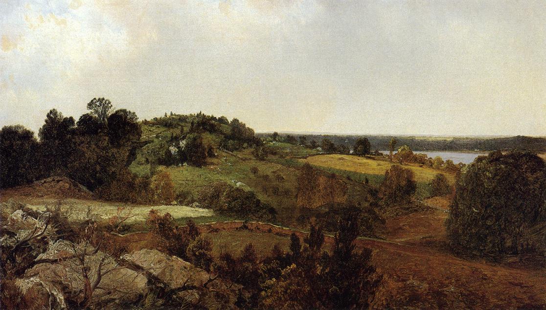 View Of Rhode Island — John Frederick Kensett