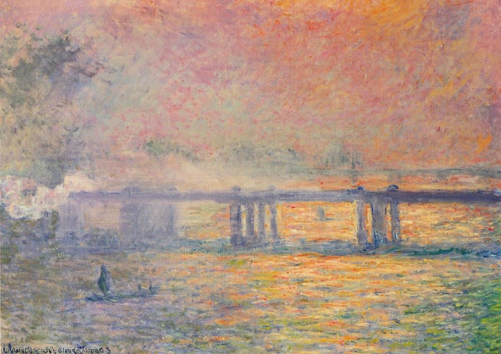Charing Cross Bridge 6 — Claude Monet