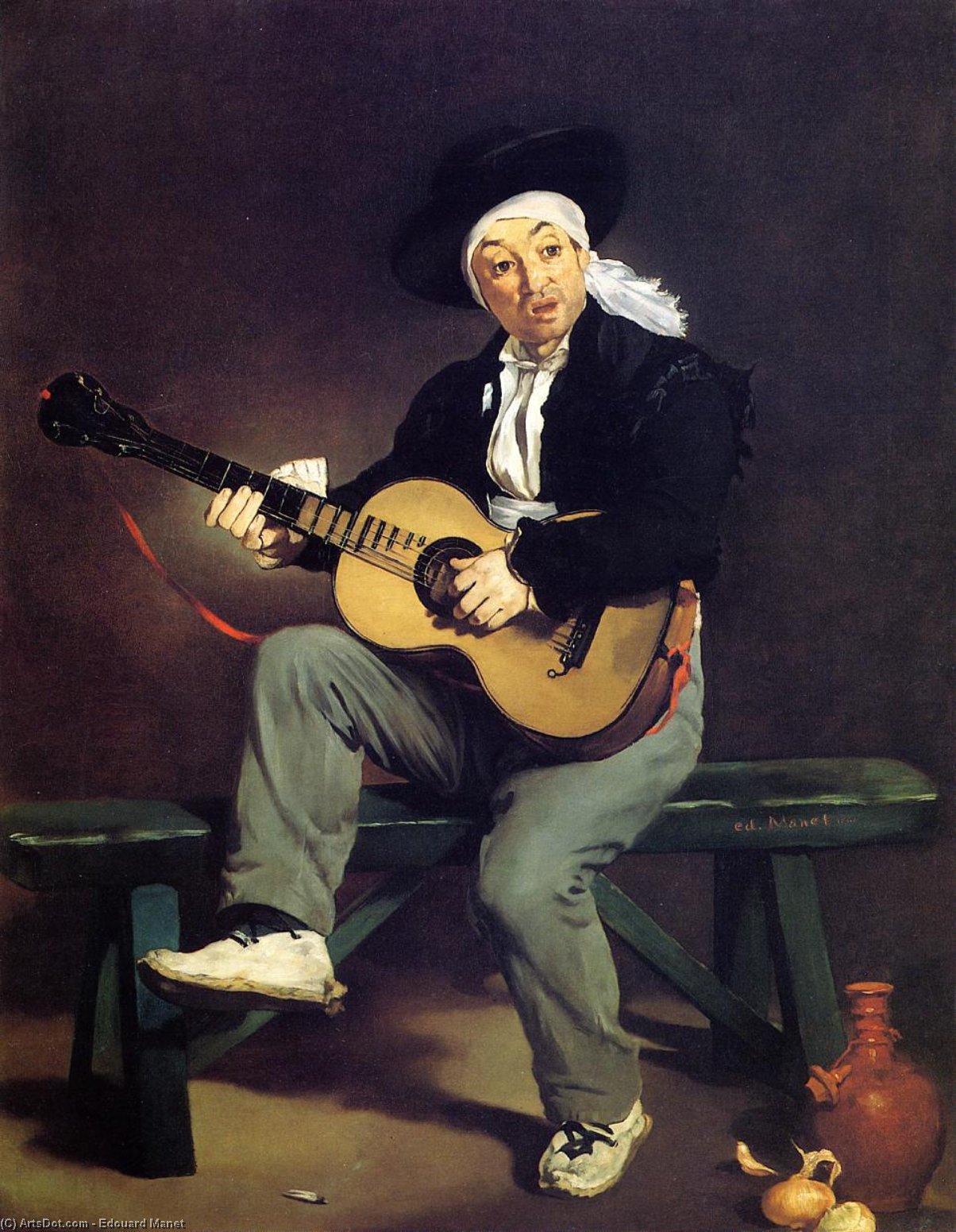 The Spanish Singer (also Known As Guitarrero) — Édouard Manet