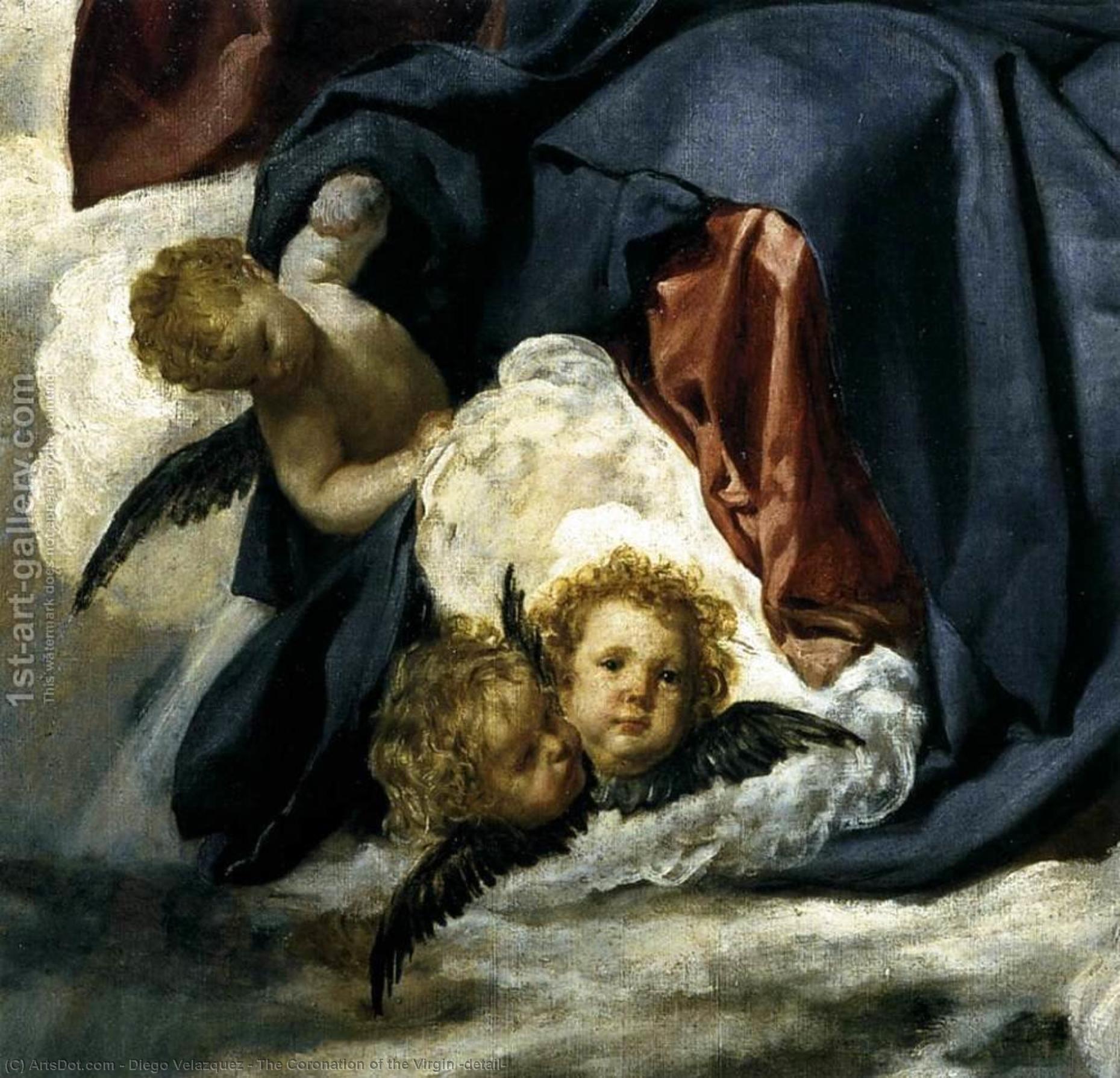 The Coronation Of The Virgin (detail) — Diego Velázquez