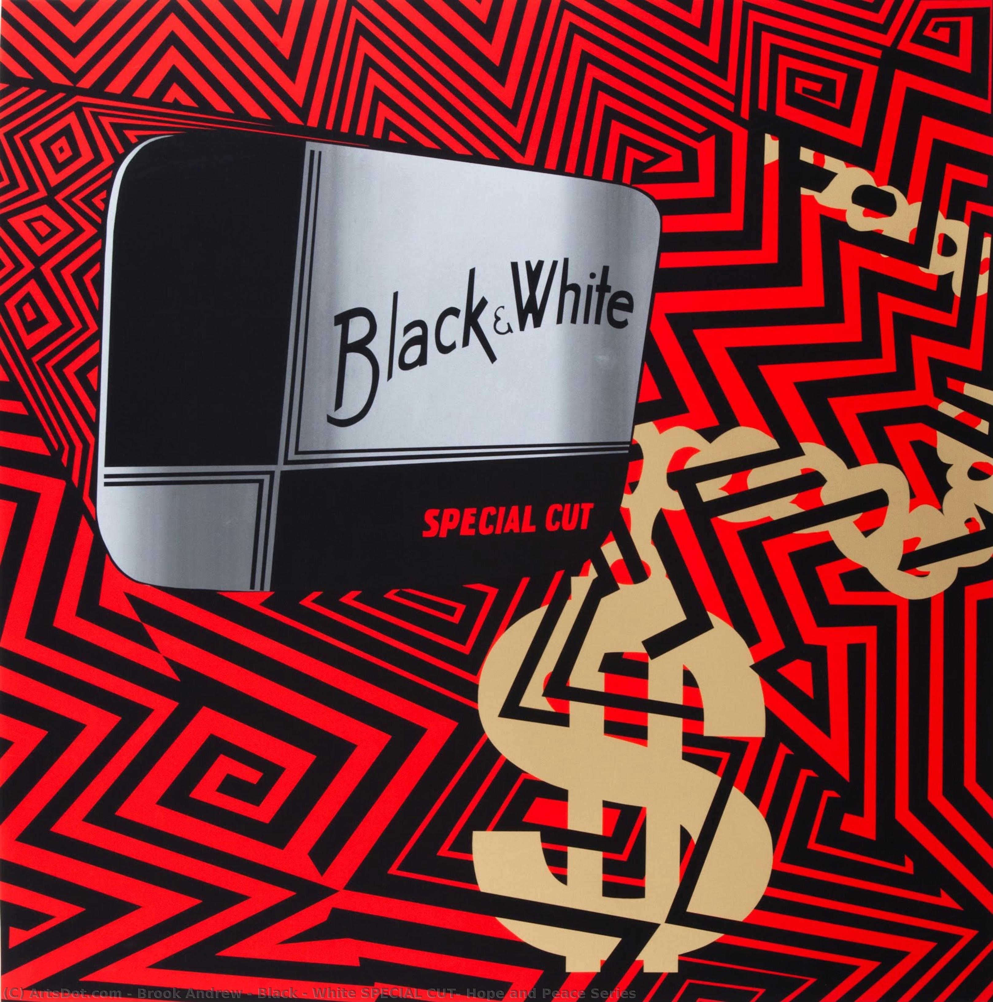 Black & White Special Cut, Hope And Peace Series — Brook Andrew