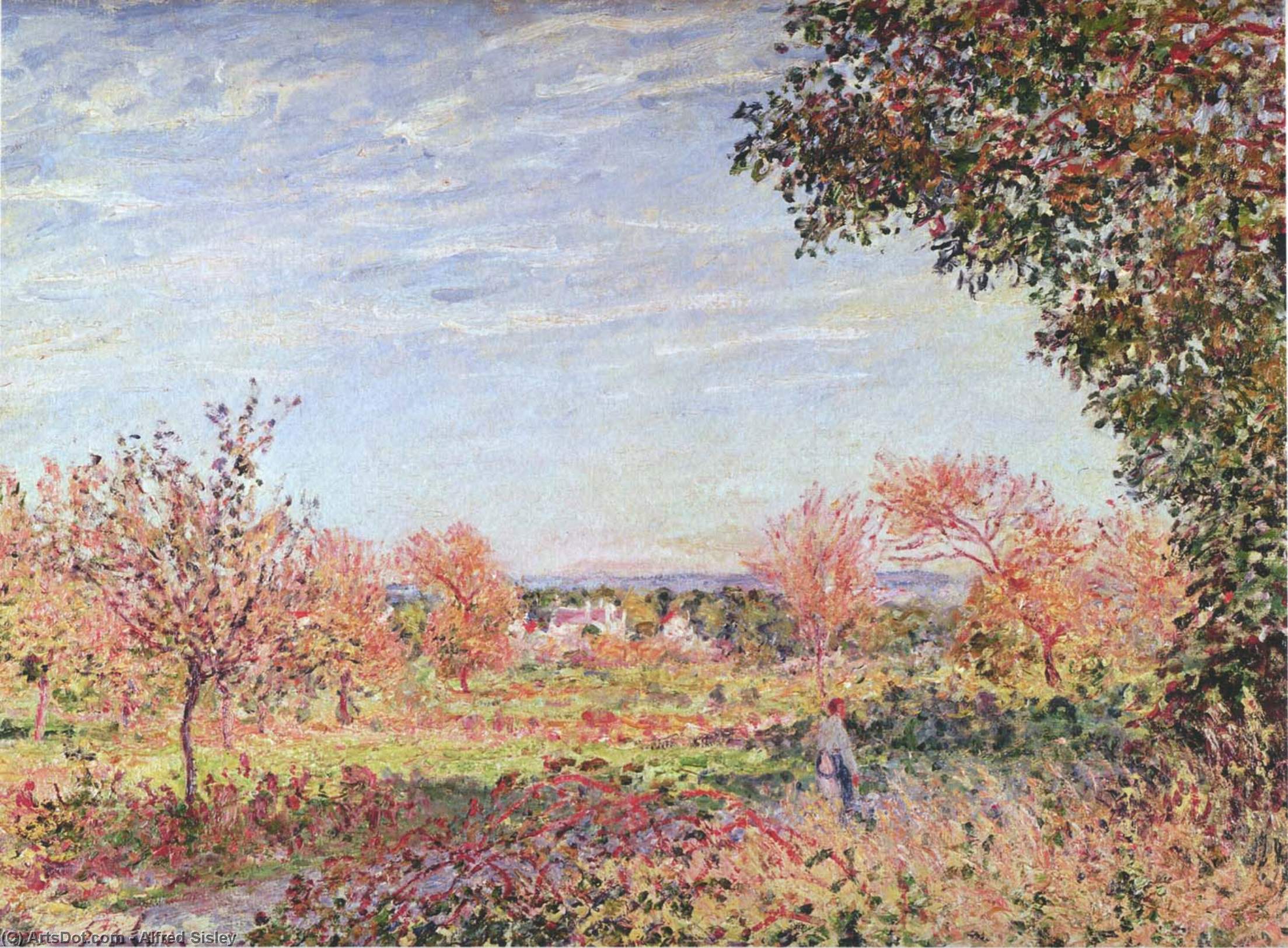 September Morning — Alfred Sisley