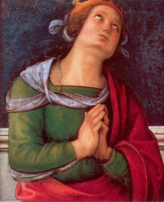 Saint Flavia — Vannucci Pietro (le Perugin)