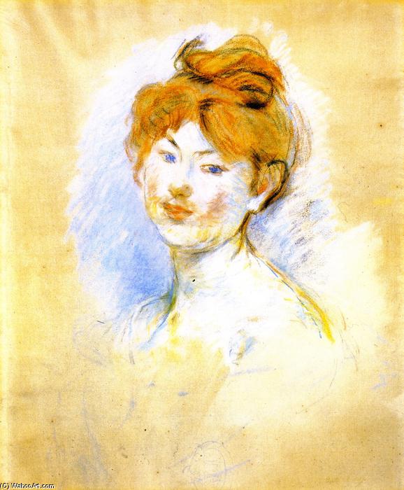 Head Of A Red-haired Girl — Berthe Morisot