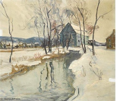 Mill At Hellertown — Walter Emerson Baum