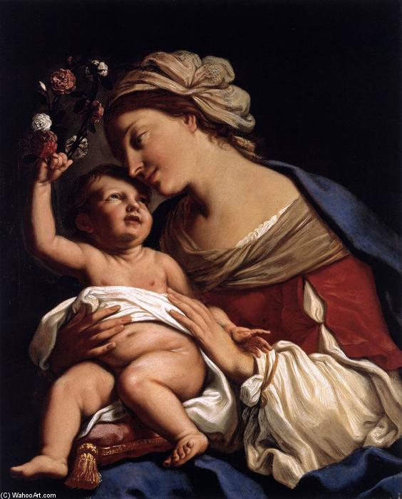 Die Jungfrau Und Das Kind Mit St. Anna — Elisabetta Sirani