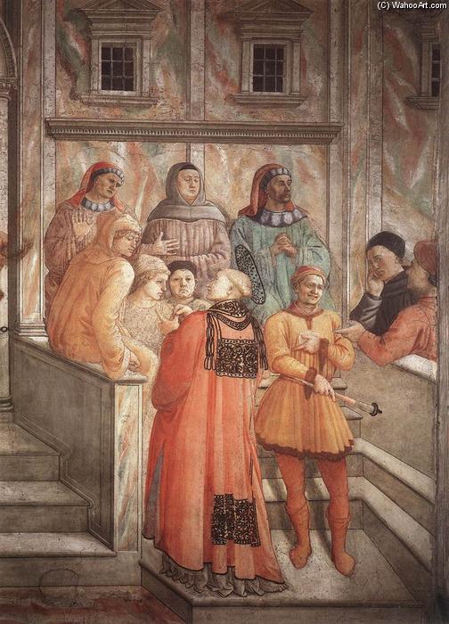 Disputation In The Synagogue (detail) — Filippo Di Tommaso Lippi