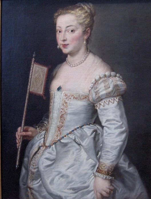 Girl With Fan — Peter Paul Rubens