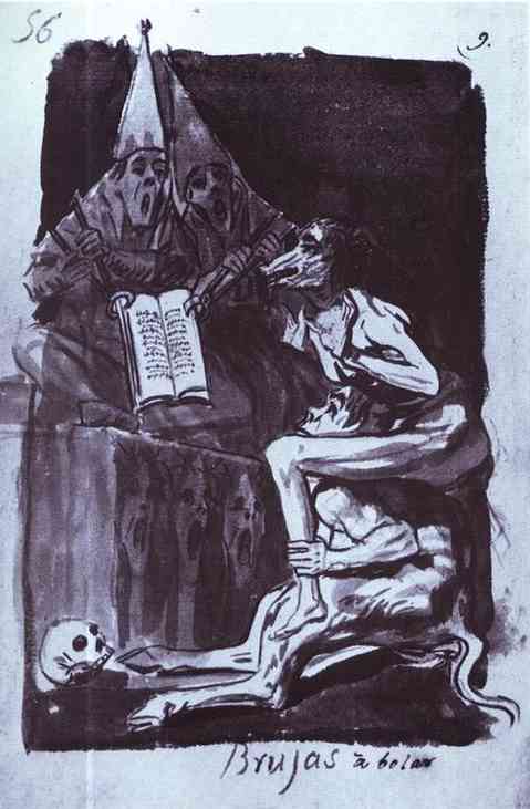 Witches Ready To Fly — Francisco José De Goya Y Lucientes