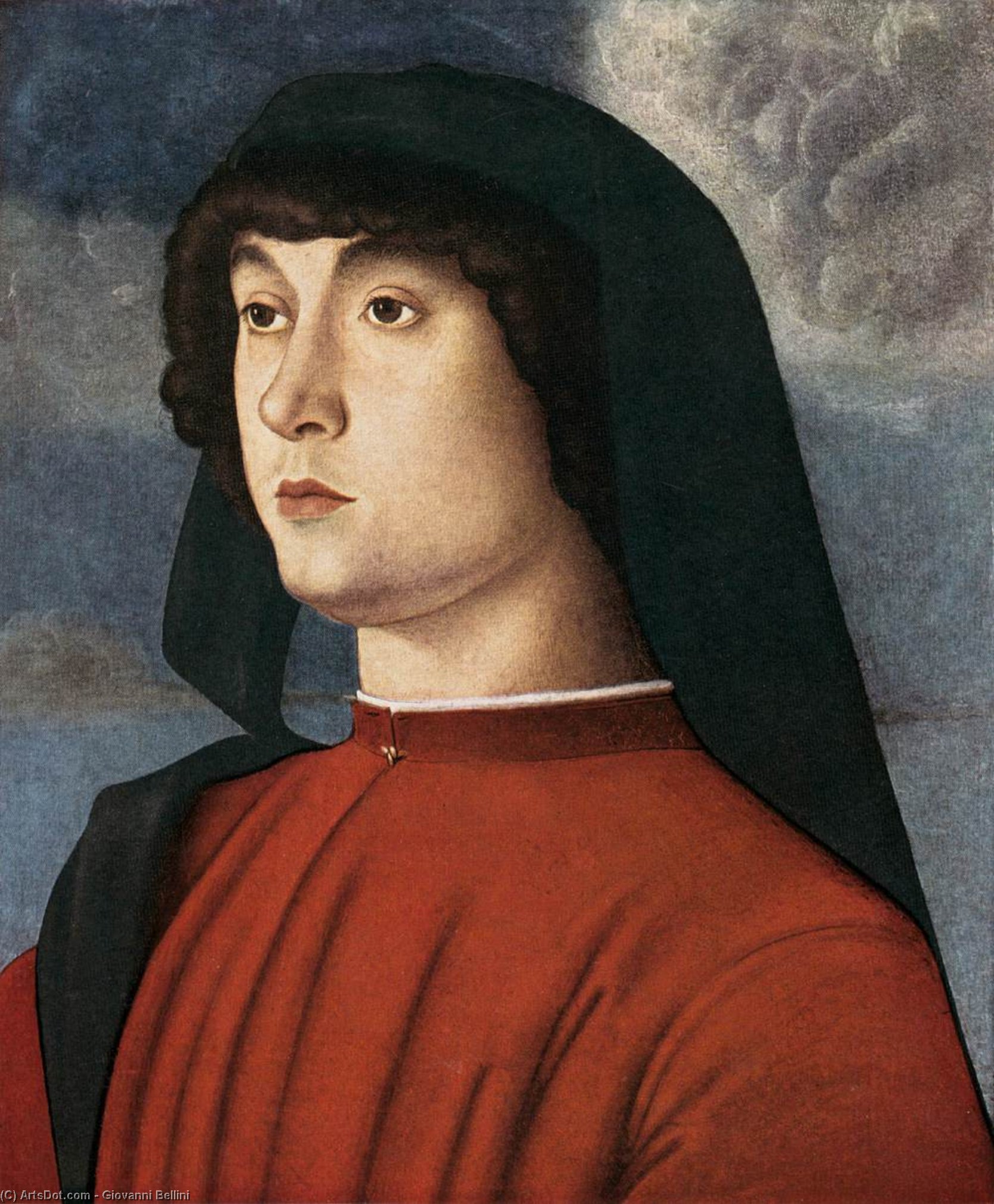 Portrait Of A Young Man In Red — Giovanni Bellini