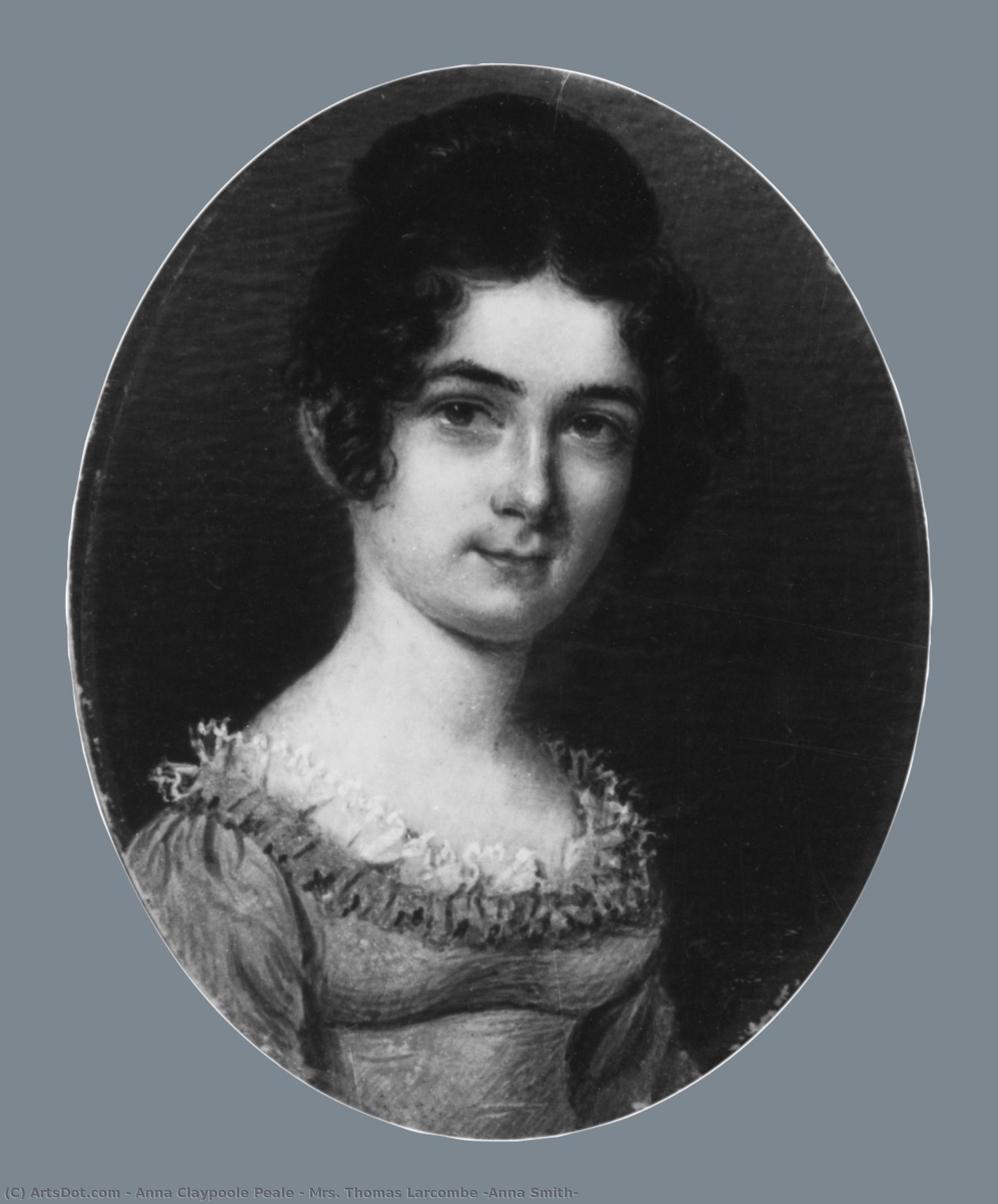 Sra. Thomas Larcombe (anna Smith) — Anna Claypoole Peale