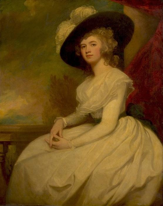Mrs. Bryan Cooke (frances Puleston) — George Romney