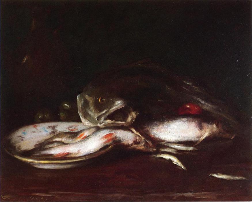 Still Life With Fish — William Merritt Chase