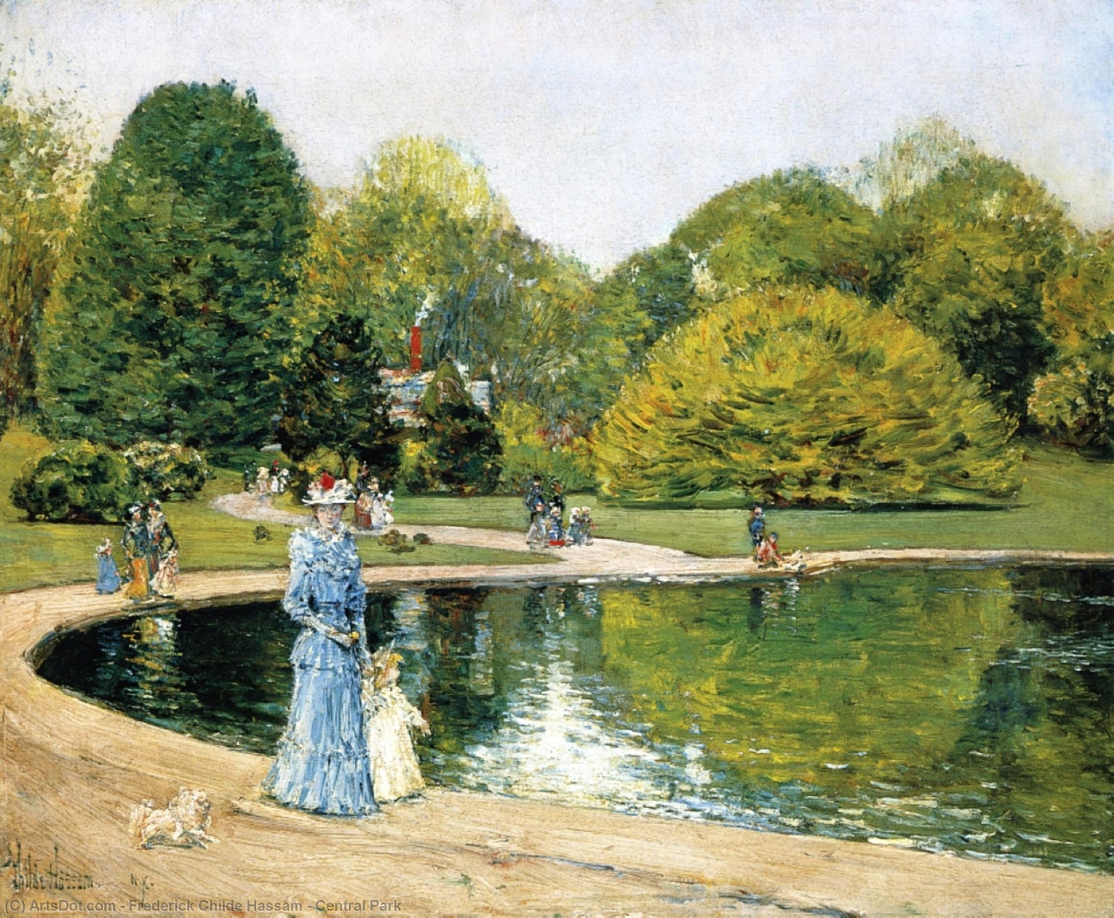 Central Park — Frederick Childe Hassam