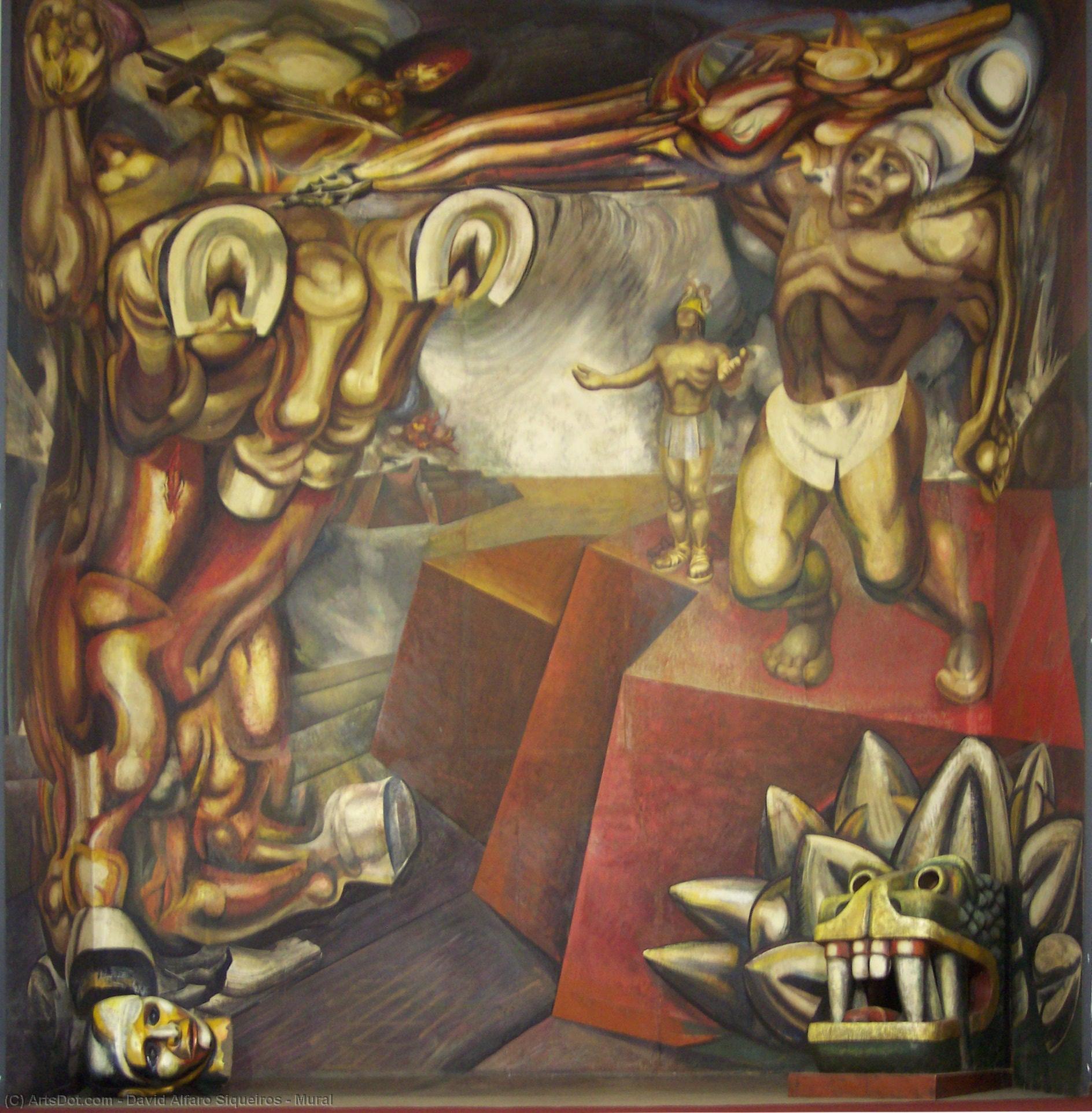 Mural — Давид Алфаро Сикеирос