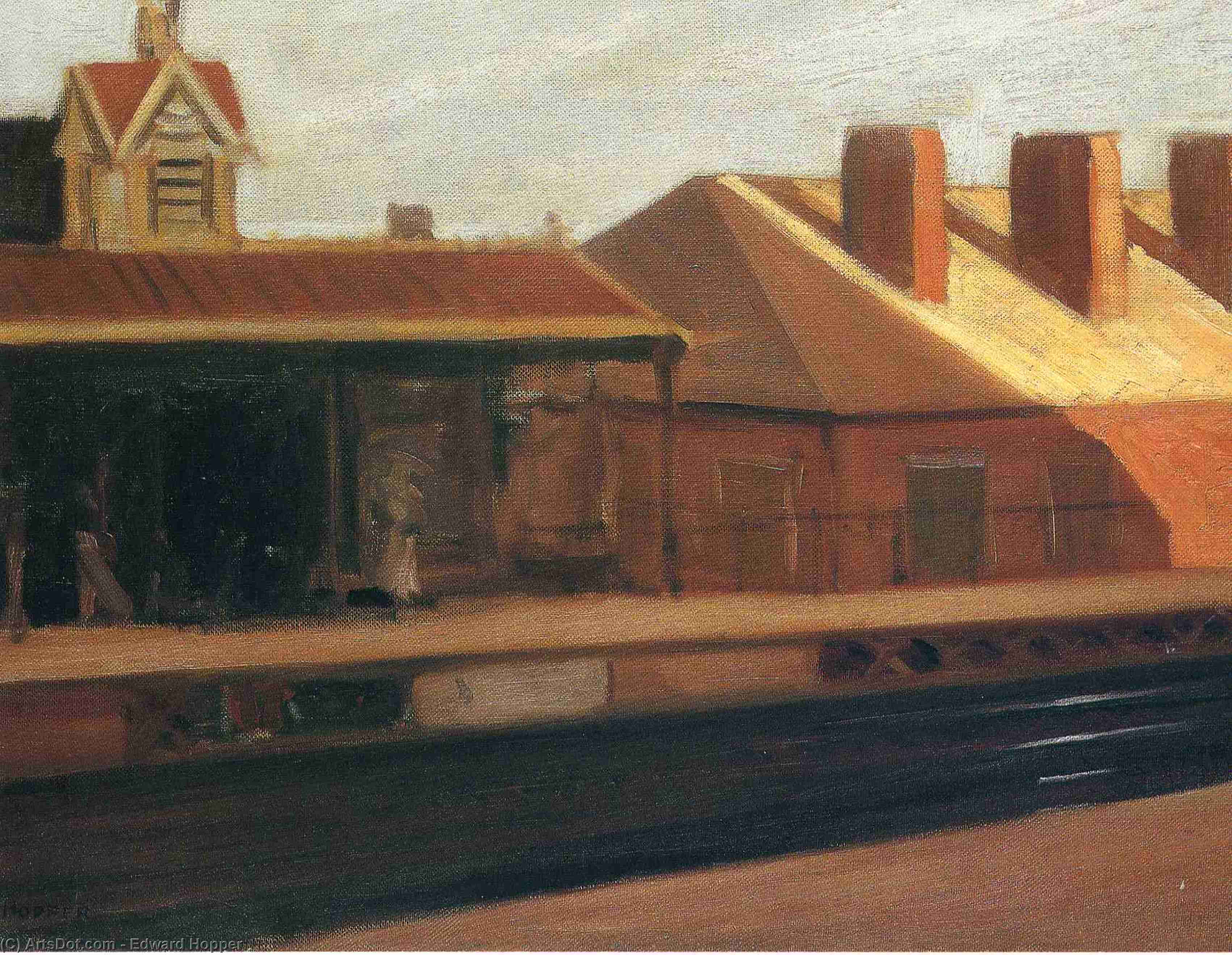 The El Station — Edward Hopper