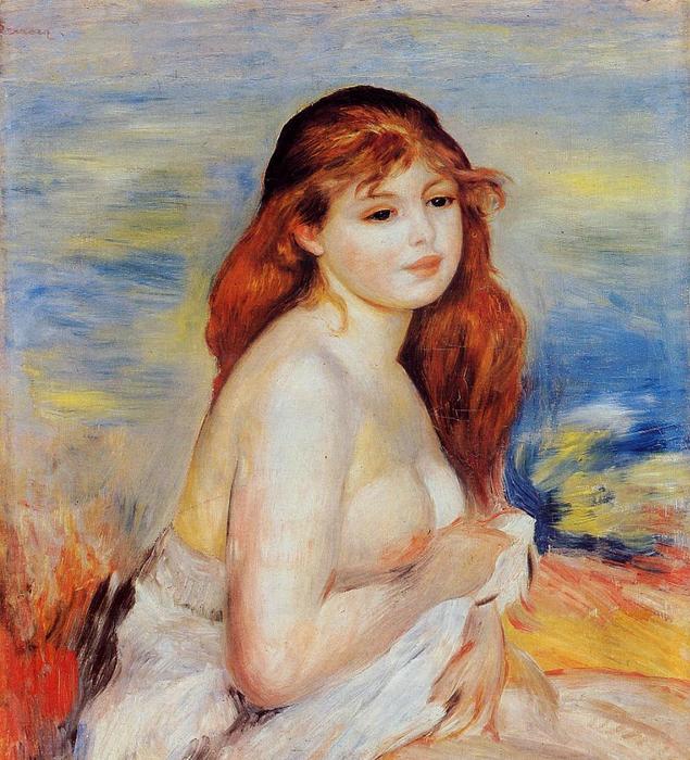 Bather 3 — Pierre-auguste Renoir