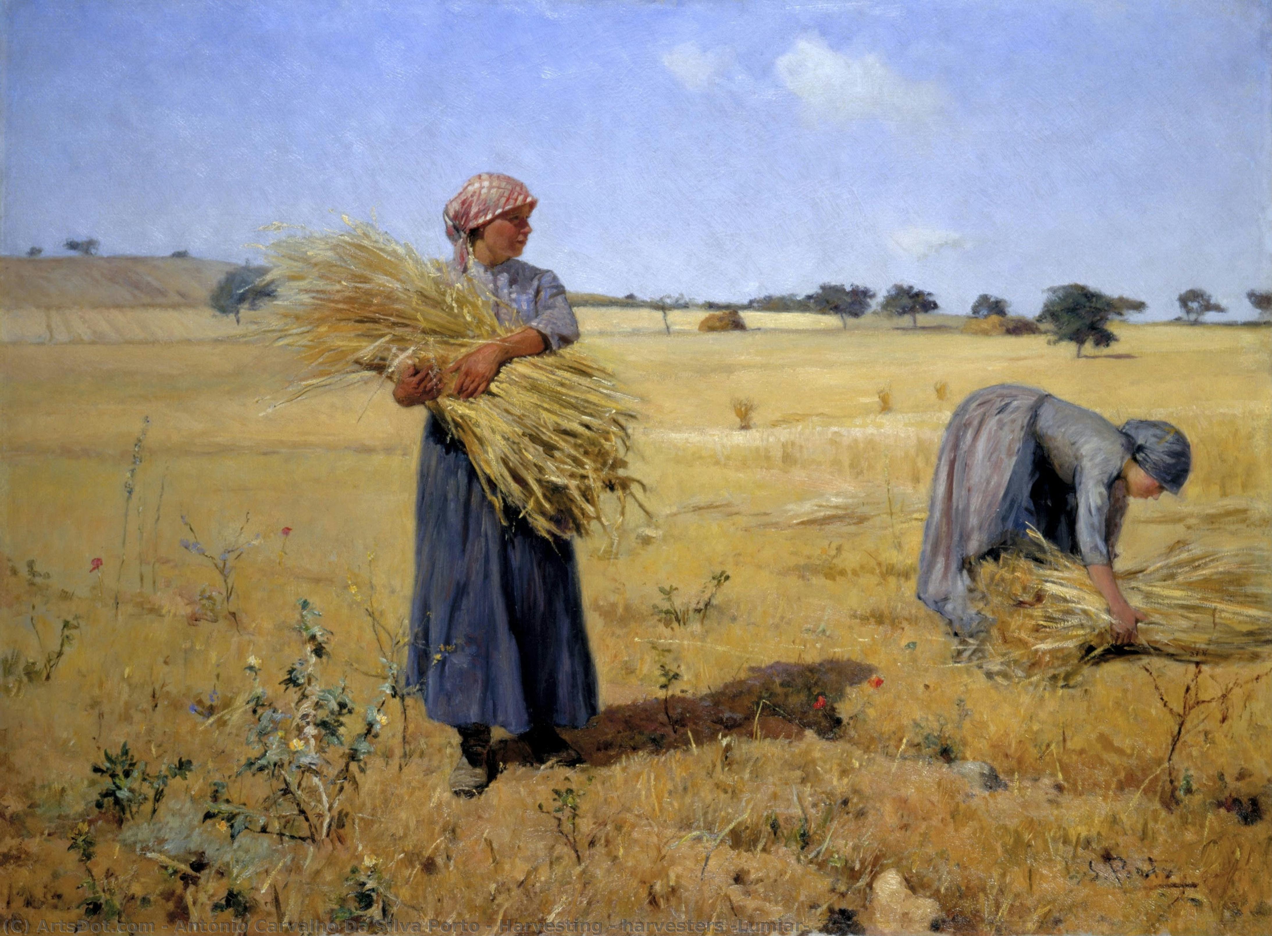 Harvesting - Harvesters (lumiar) — António Carvalho Da Silva Porto
