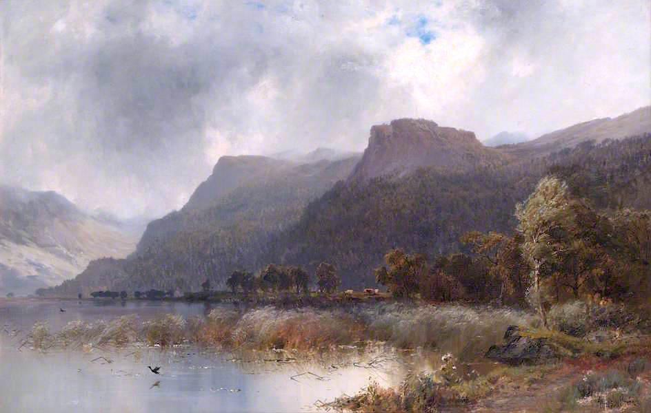 Hills With Water — Alfred De Breanski Senior