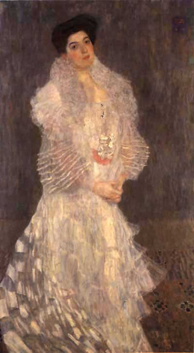 Portrait Of Hermine Gallia — Gustav Klimt