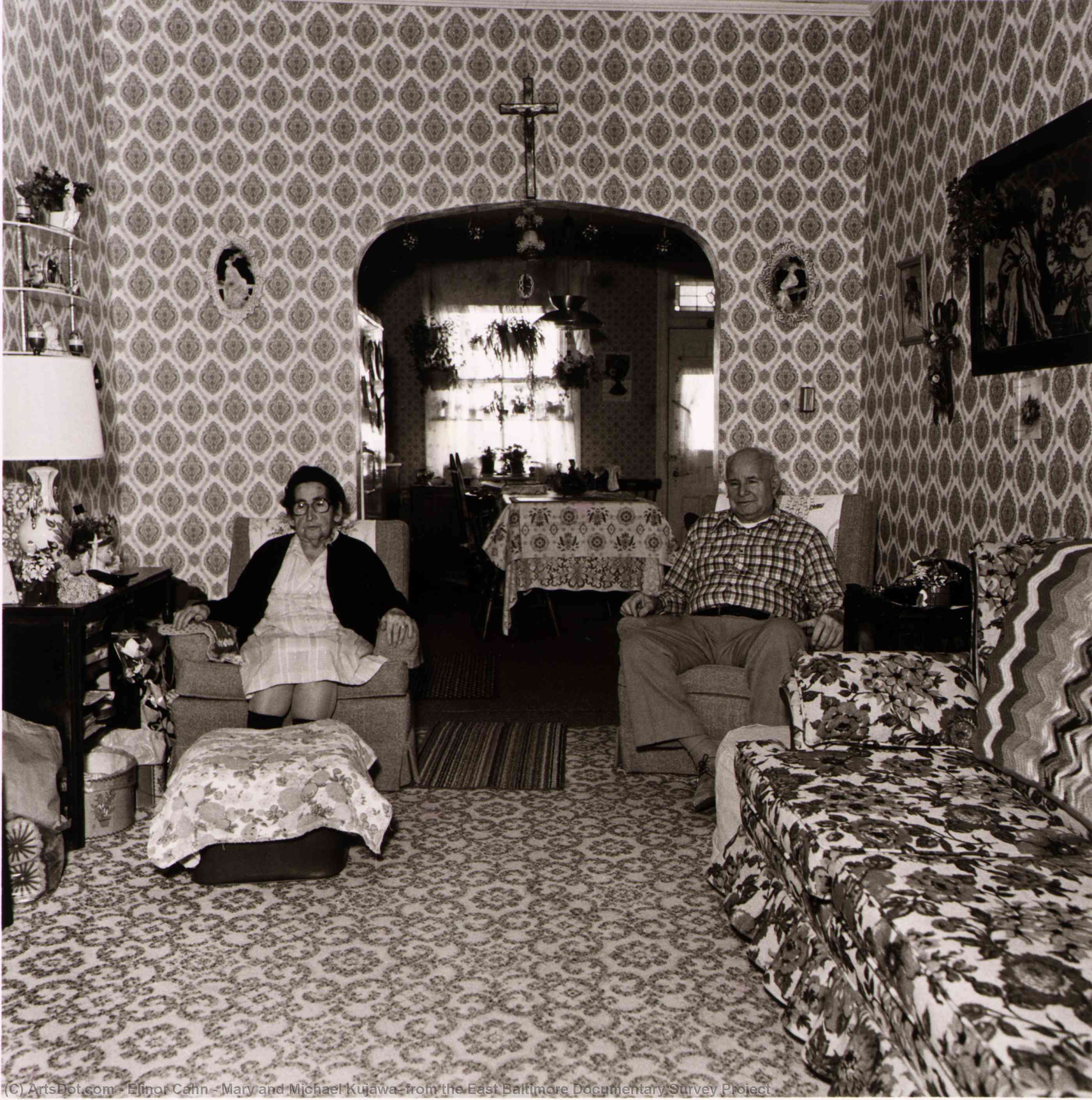 Mary And Michael Kujawa, From The East Baltimore Documentary Survey Project — Elinor Cahn
