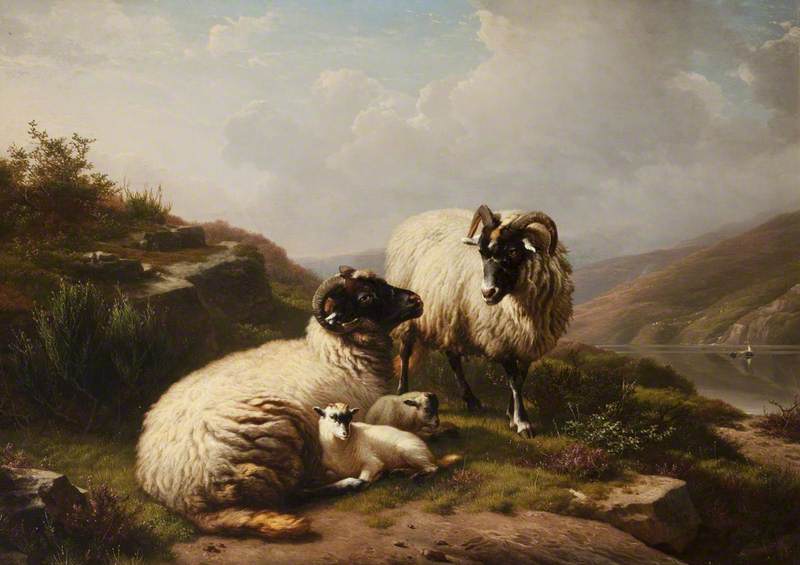 Sheep — Eugène Joseph Verboeckhoven