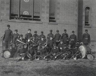 The School Band — Frances Benjamin Johnston