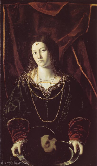 Salome With The Tesa Del Battista — Bartolomeo Veneto