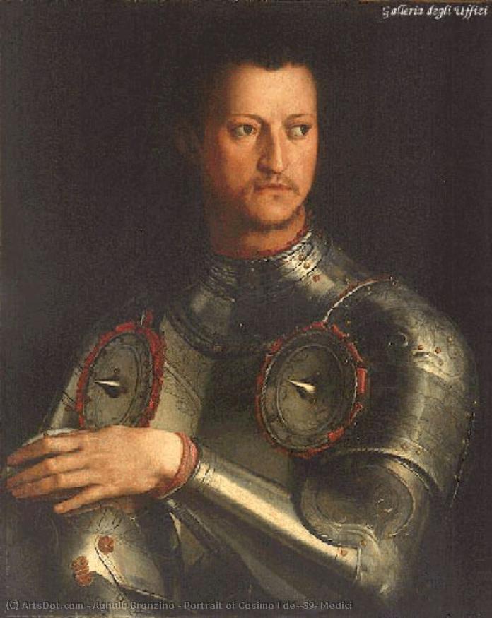 Portrait Of Cosimo I De' Medici — Agnolo Bronzino