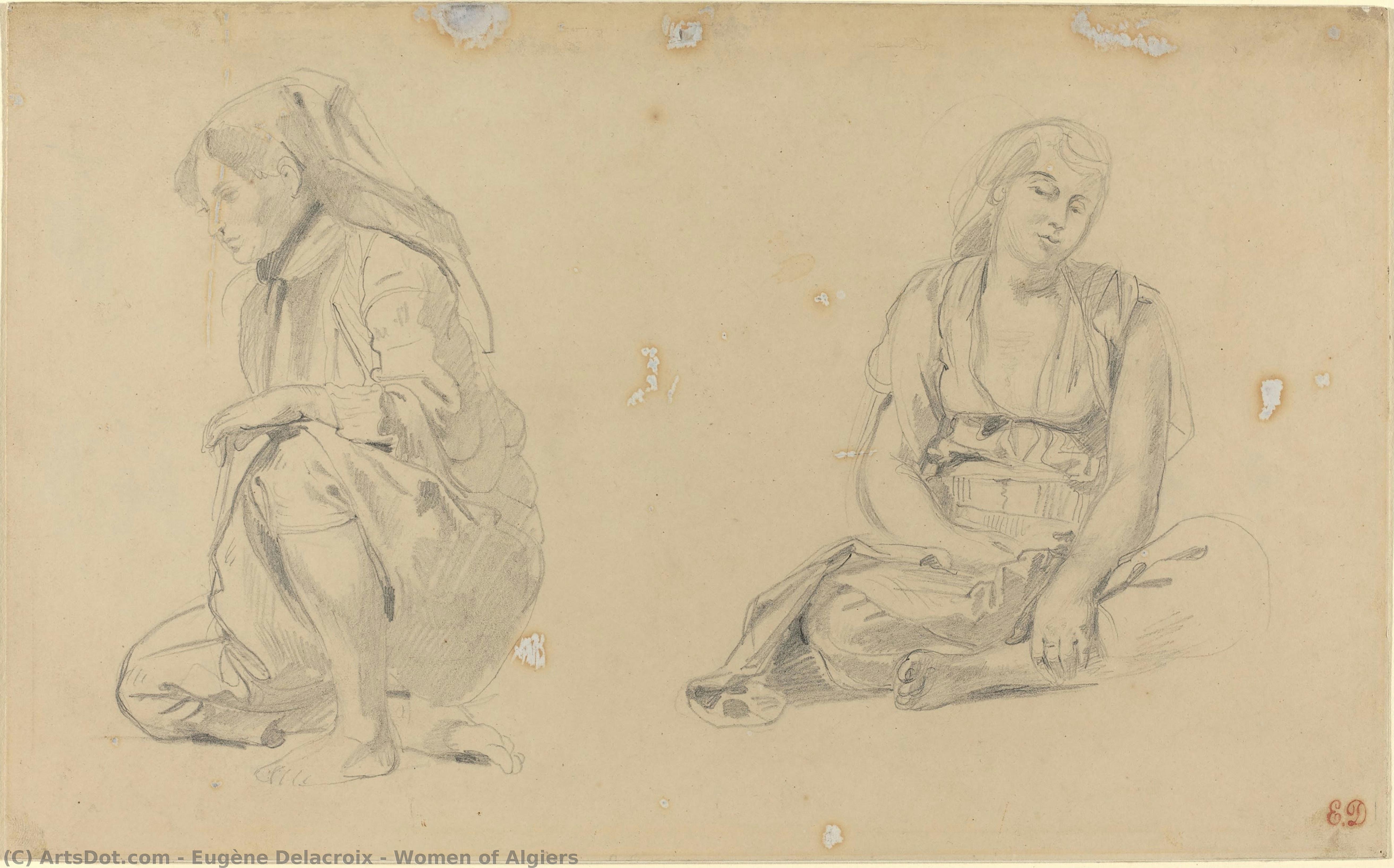 Women Of Algiers — Eugène Delacroix