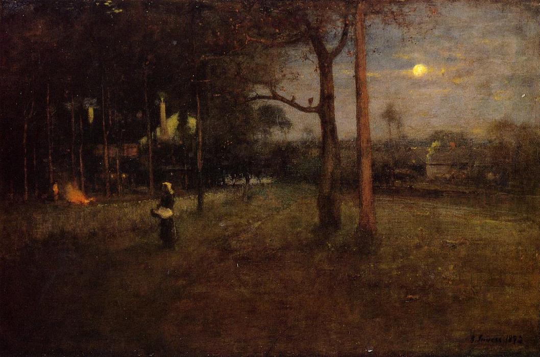 Moonlight, Tarpon Springs, Florida — George Innes