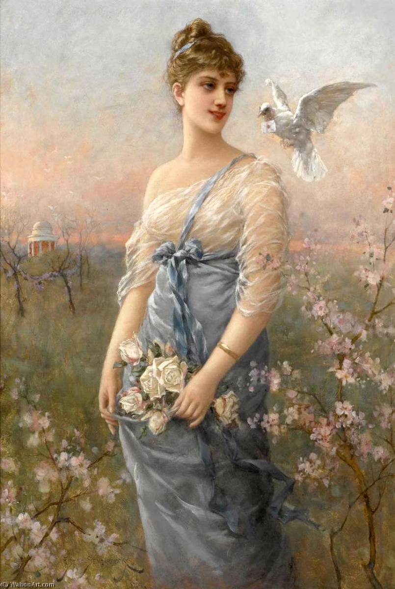 The Love Note — Emile Eisman Semenovsky